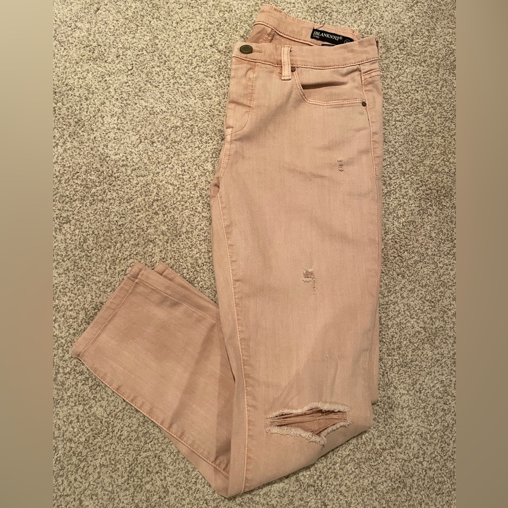 Blank NYC light pink jeans, 28